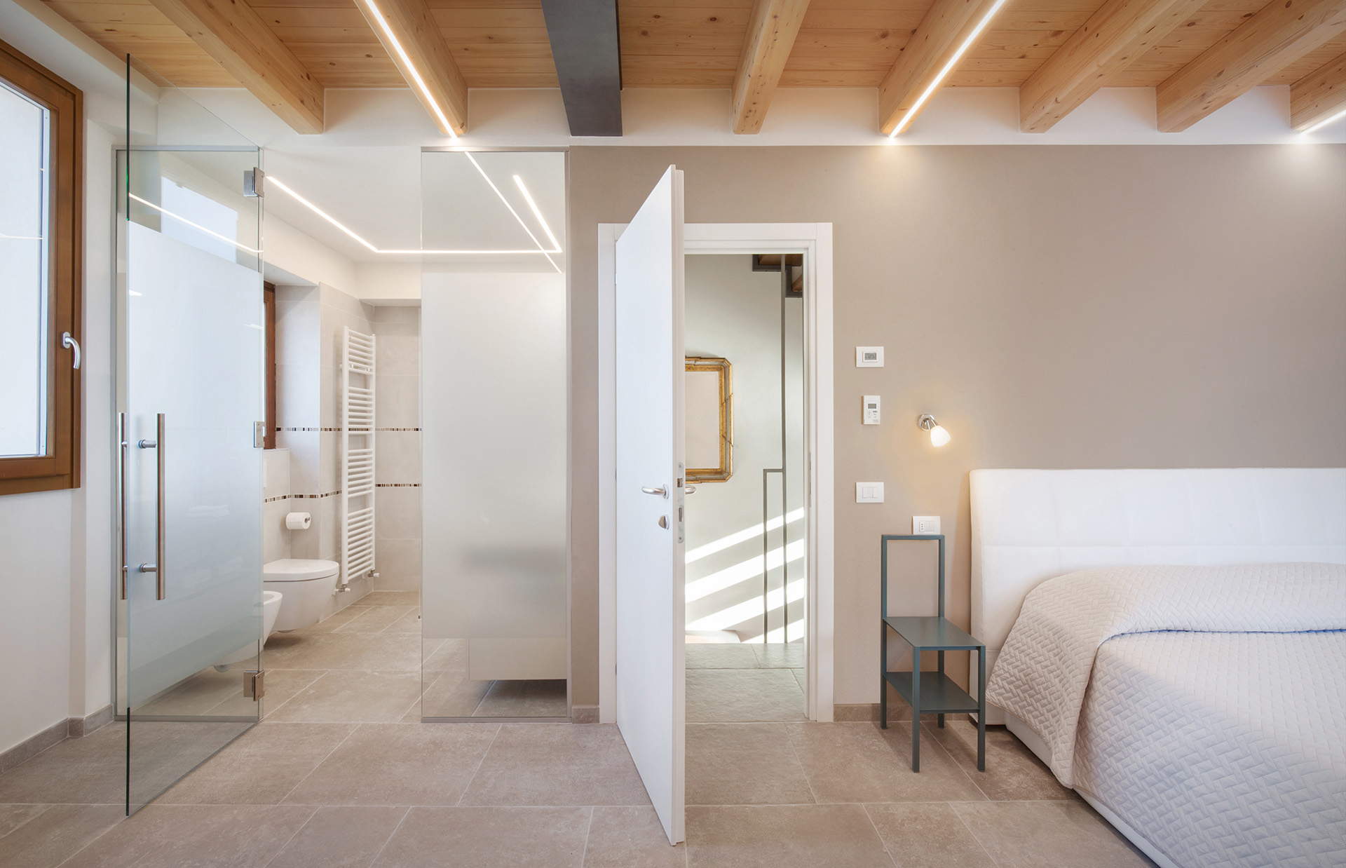 La nostra camera da letto al primo piano